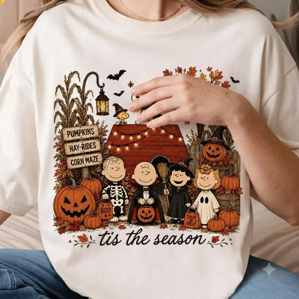 Halloween shirt, Peanuts and Charlie Brown Spooky Halloween Trick Or Treat, Tis The Season Halloween sweatshirt