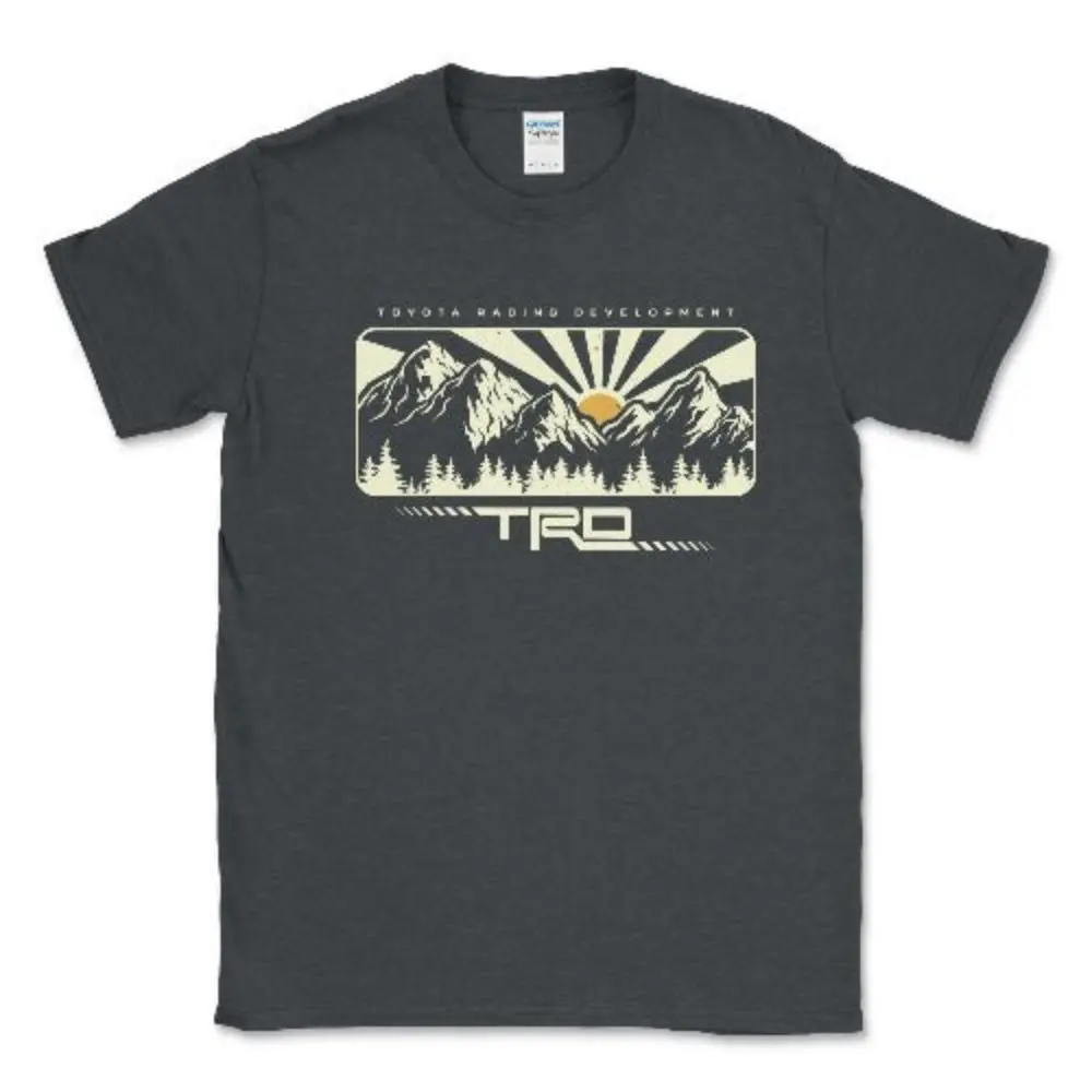 Toyota TRD Off Road Mountain 4x4 T-shirt-Off Road Apparel Fabric Menswear, Relaxed Fit, Shortsleeve, Tops