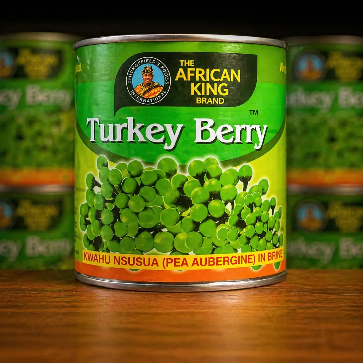 Turkey Berry (Kwahu Nsusua) - Ambient Temp Traditional Ghanaian Pantry Superfood, Canned Jarred or Packaged Food