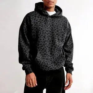 Leopard Hoodie - A&F Trendy Unisex Oversized Popover - Chetah Hoodie - Streetwear for Man Women Camo Hoodie, gift for him, gift for her