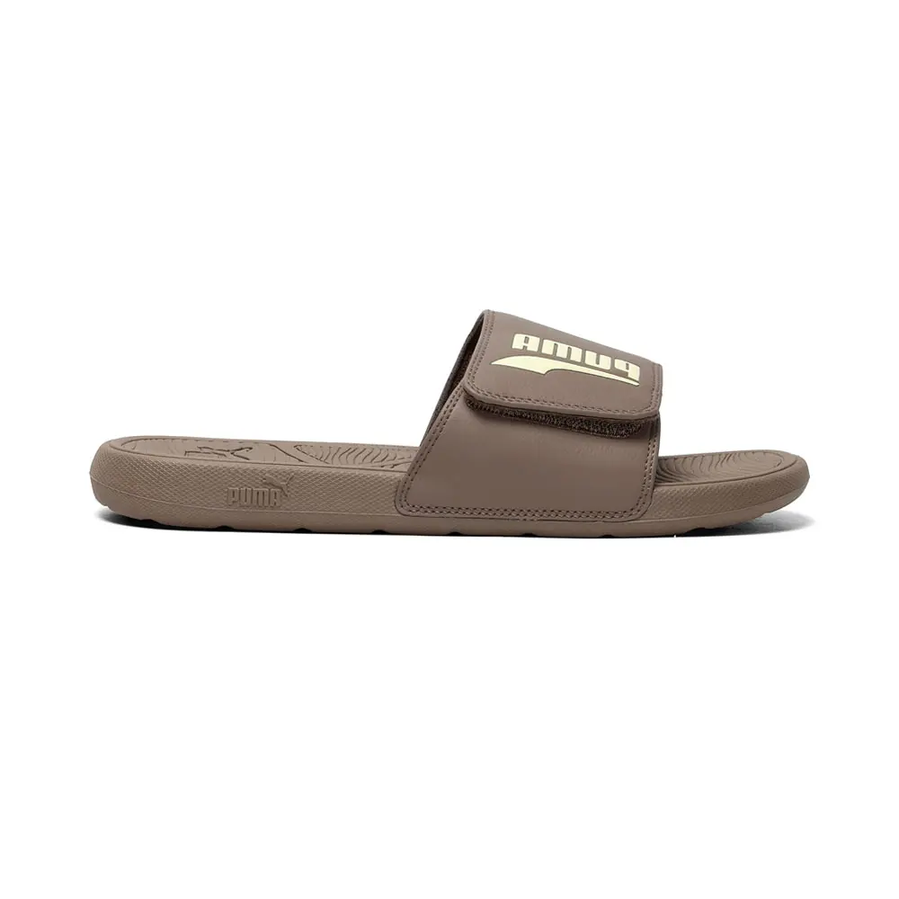 PUMA Mens Cool Cat 2.0 V Slide Casual Sandals Casual - Brown