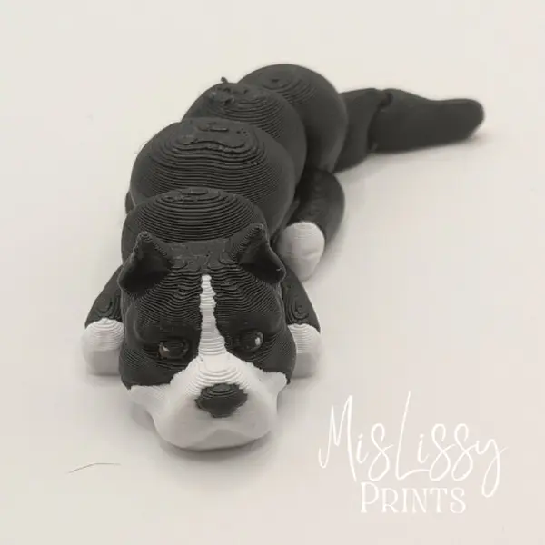 Flexi Pitbull 3D Print Decor