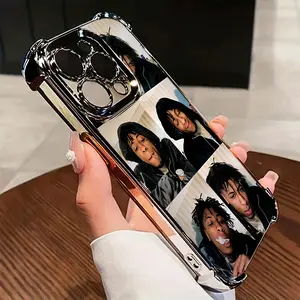 Rapper Y-Youngboy Phone Case, Compatible with iPhone Models 17 to 8, Anti-Fall Design, Clear Soft Protective Cover Accessories, Shockproof Phone Cover