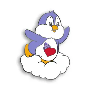 Cozy Heart Penguin Care Bear Pin