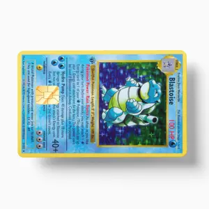 Pokemon Card Blastoise (Holographic)