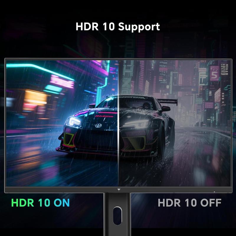 KTC 27" 1080P FHD 240Hz Gaming Monitor, Fast IPS Computer Monitor with Adaptive Sync, HDR10, Height Pivot Tilt Adjustable, Vesa Mount, HDMI/DP/USB, H27F7