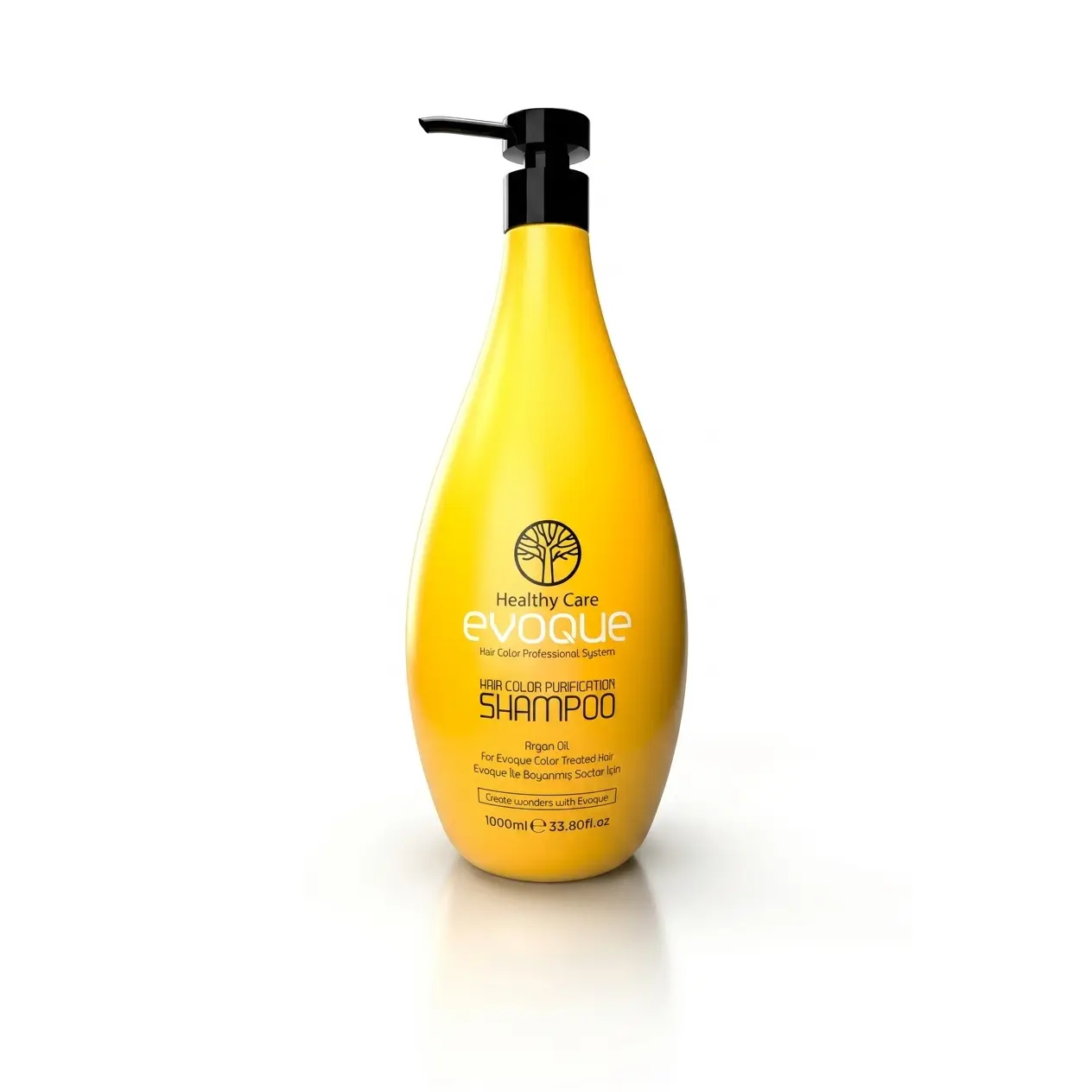 EVOQUE PROFESSIONAL Healthy Care Color-Protecting Shampoo, Gentle Purifying & Nourishing Daily Cleanser for All Hair Types, 33.81 oz, Haircare, Conditioner, Any