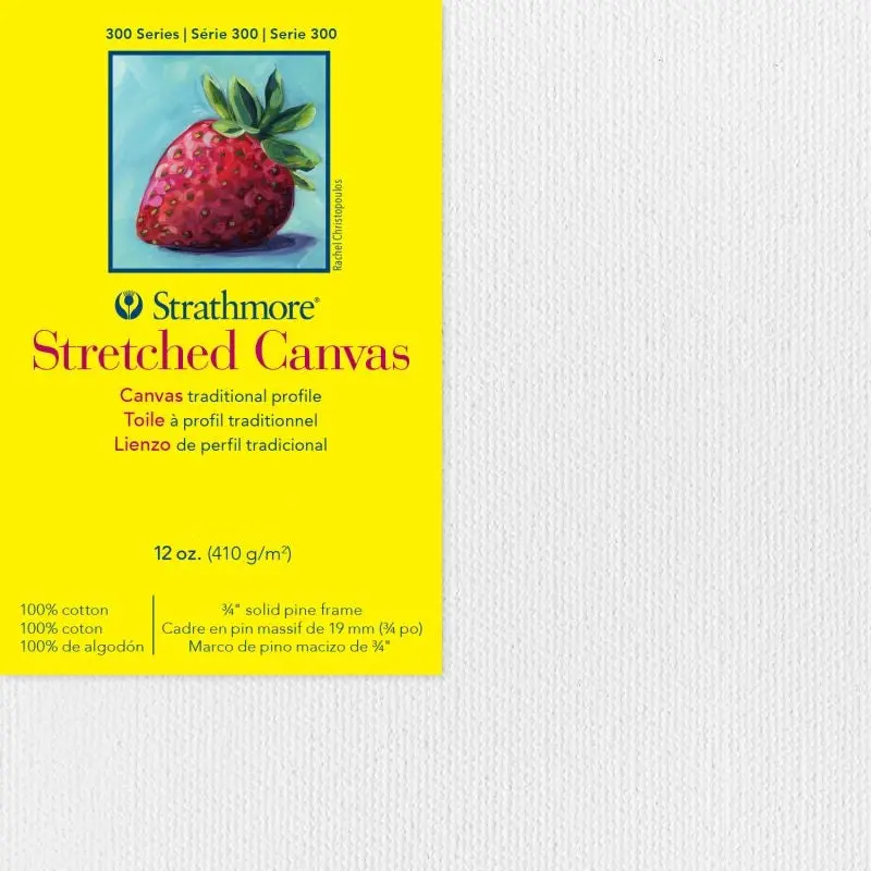 Strathmore 300 Series Stretched Canvas