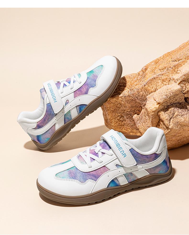 HOBIBEAR Kids Spring/Autumn Wide-Toe Shoes: Comfortable wide-toe design that doesn’t squeeze feet; lightweight, breathable casual athletic shoes for boys and girls