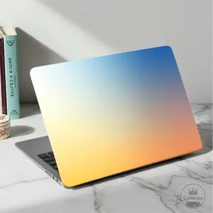 Red yellow Blue Artistic Soft Shell Protective Case for MacBook Air and Pro - Compatible with 13/14/15/16-inch M3/M2/M1 Models, the Perfect Gift for Any Occasion, MacBook Air Case halloween themed gifts