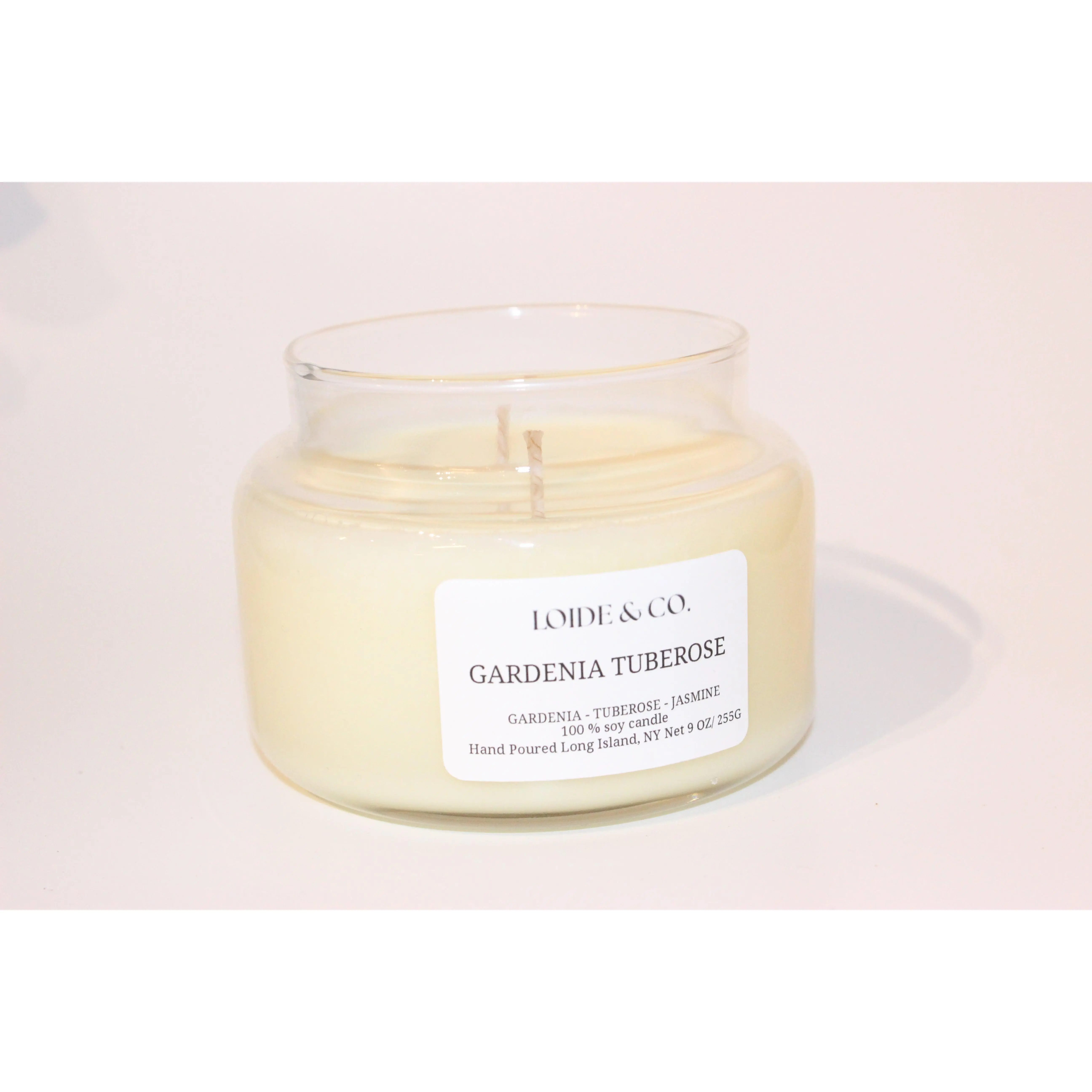 GARDENIA TUBEROSE CANDLE |9 OZ SOY CANDLE|