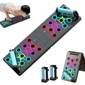 Push Up Board 26 in 1 Portable Foldable Push Up Board Fitness, Pushup Handles for Home Workout, Professional Chest Muscle Exercise Strength Training Equipment For Man and Women