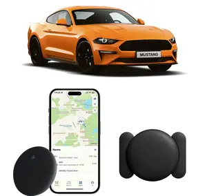 GPS Tracker for Pets & Cars Mini Trackers Device with Weatherproof Magnetic Case-No Monthly Fee-Best Hidden GPS Trackers,Global Coverage Location Tracker,Anti-lost Device,For Apple Find My (iOS Only) For iPhone&Android
