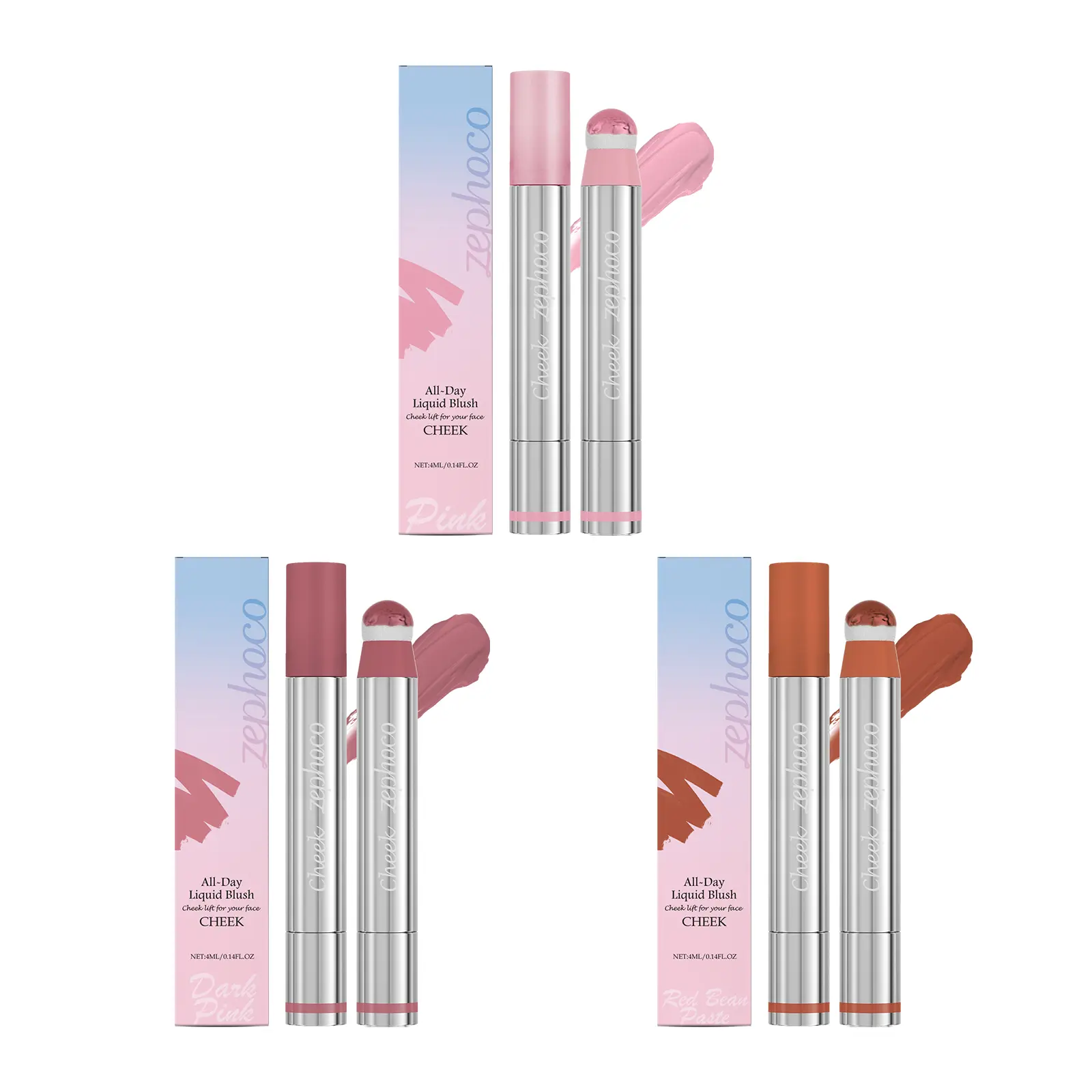 Multifunctional Makeup Liquid High-Gloss Blusher & Lip Gloss - Moisturizing, Non-Stick Cup, Facial Repair Formula