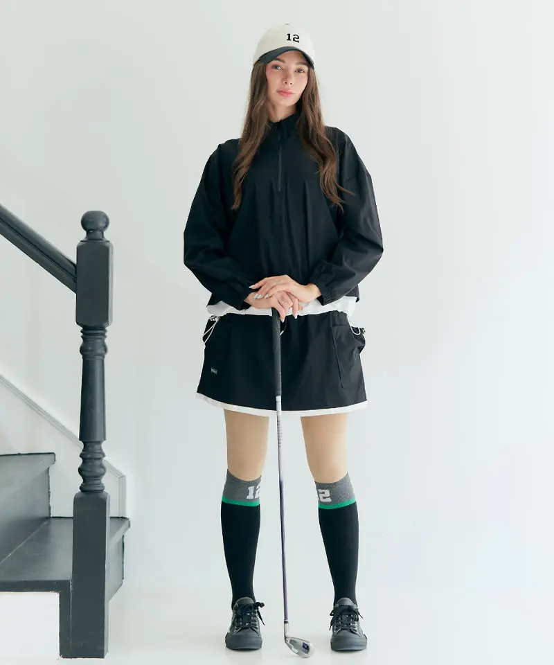 BENECIA 12 Pocket Culottes - Black