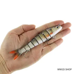 142mm, 27g Multi-Jointed Hard Lure — Freshwater Fishing Bait