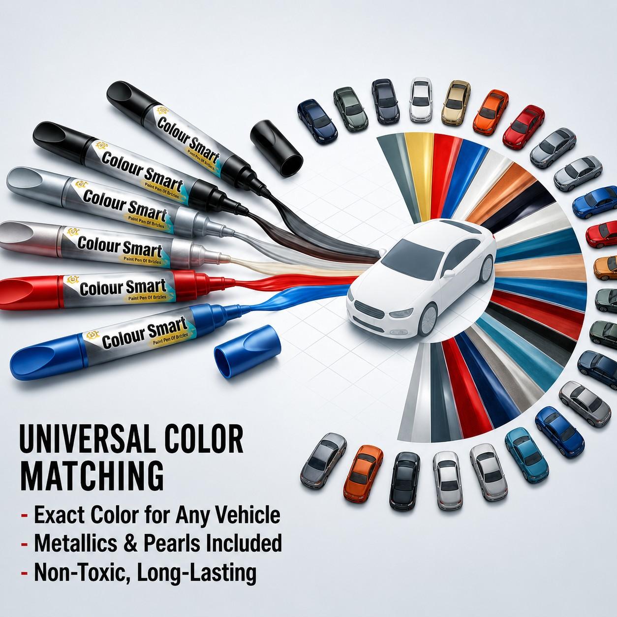 Professional Gloss Black Car Paint Pen - Auto Repair Supplies, Magic Pen for Scratches, Universal for All Models, Quick Permanent Fix Scratch Repair Tool, Automotive Maintenance Tools, Cars Accessories