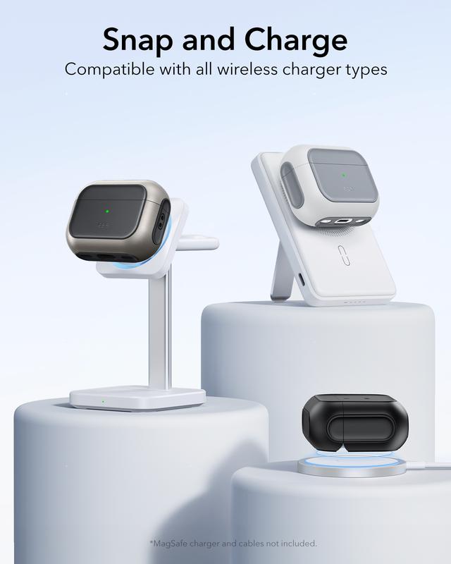 ESR for AirPods Pro 3 Case, Compatible with AirPods Pro 3rd Generation Case (2025), Compatible with MagSafe, Full Drop Protection Cover with Lanyard