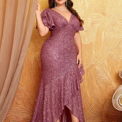 sachin and babi light blue dress Off-the-Shouder Short Champagne Prom Dress with Beads– PromGirl