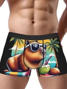 Capybara Pattern Underwear Cool Design
