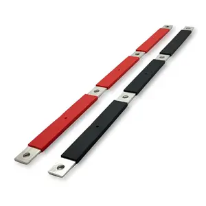 Torque Battery Terminal Bus Bar Cable Replaces Dorman 242-5529 Positive & Negative Battery Bar with Closed Nut, Compatible with Volvo VN VNL VNM Trucks