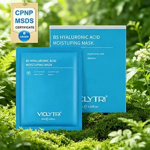 VICLYTRI B5 Hyaluronic Acid Moisturizing Mask with Betaine & Pro-Vitamin B5 for Hydrated Skin