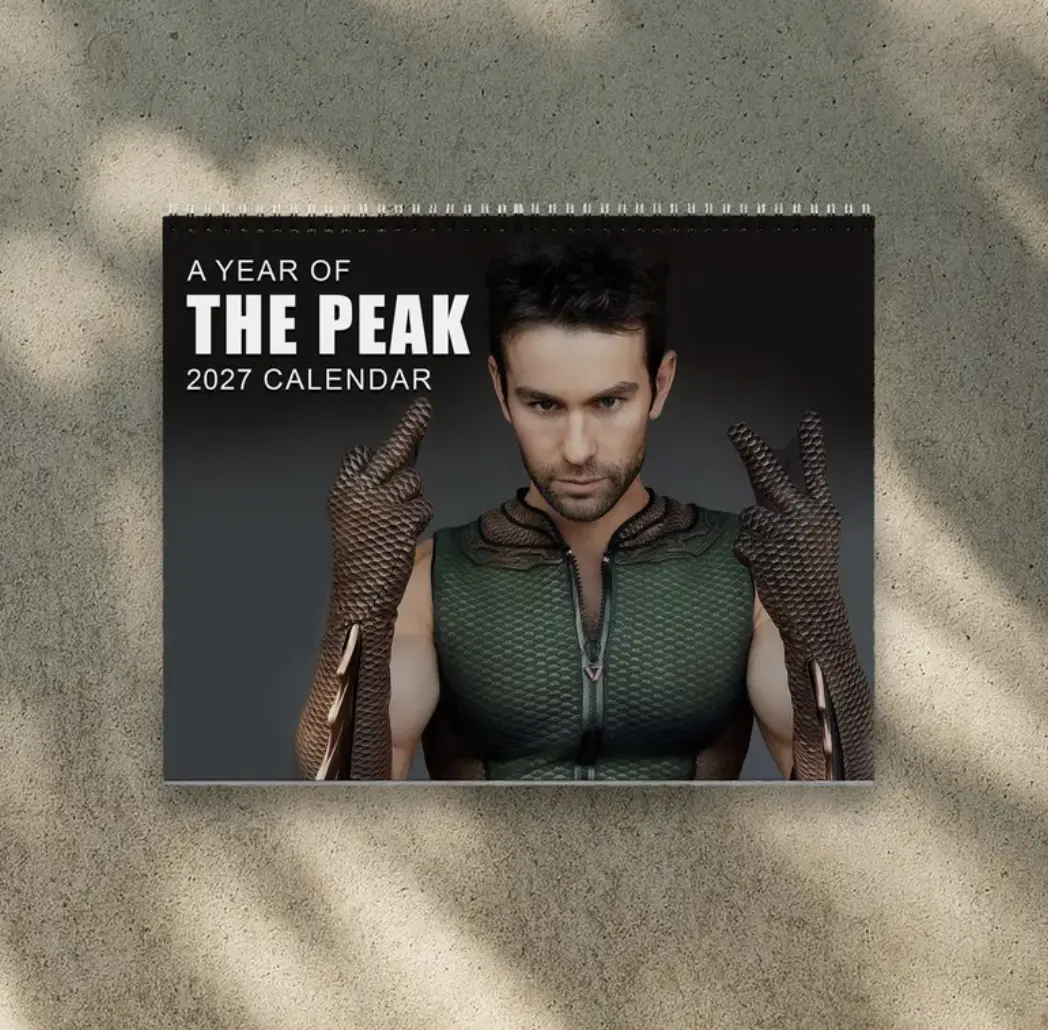 A Year Of The Deep 2027 Calendar - The Boys Fan, Celebrity Merch, Christmas Gift | Home Decor, Office Decor - Fan Gift, Unique Holiday Gift