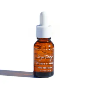 Pretty Farm Girl Brightening Serum Vitamin C - 50ml - Skincare for Brightening & Skin Repair with Nourishing Jojoba Oil & Sweet Orange Peel Oil