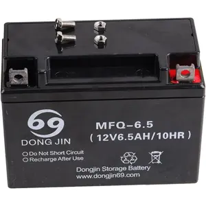 MFQ-6.5 12V 6.5AH AGM Battery - Fits Scooters, ATVs, Golf Carts & More