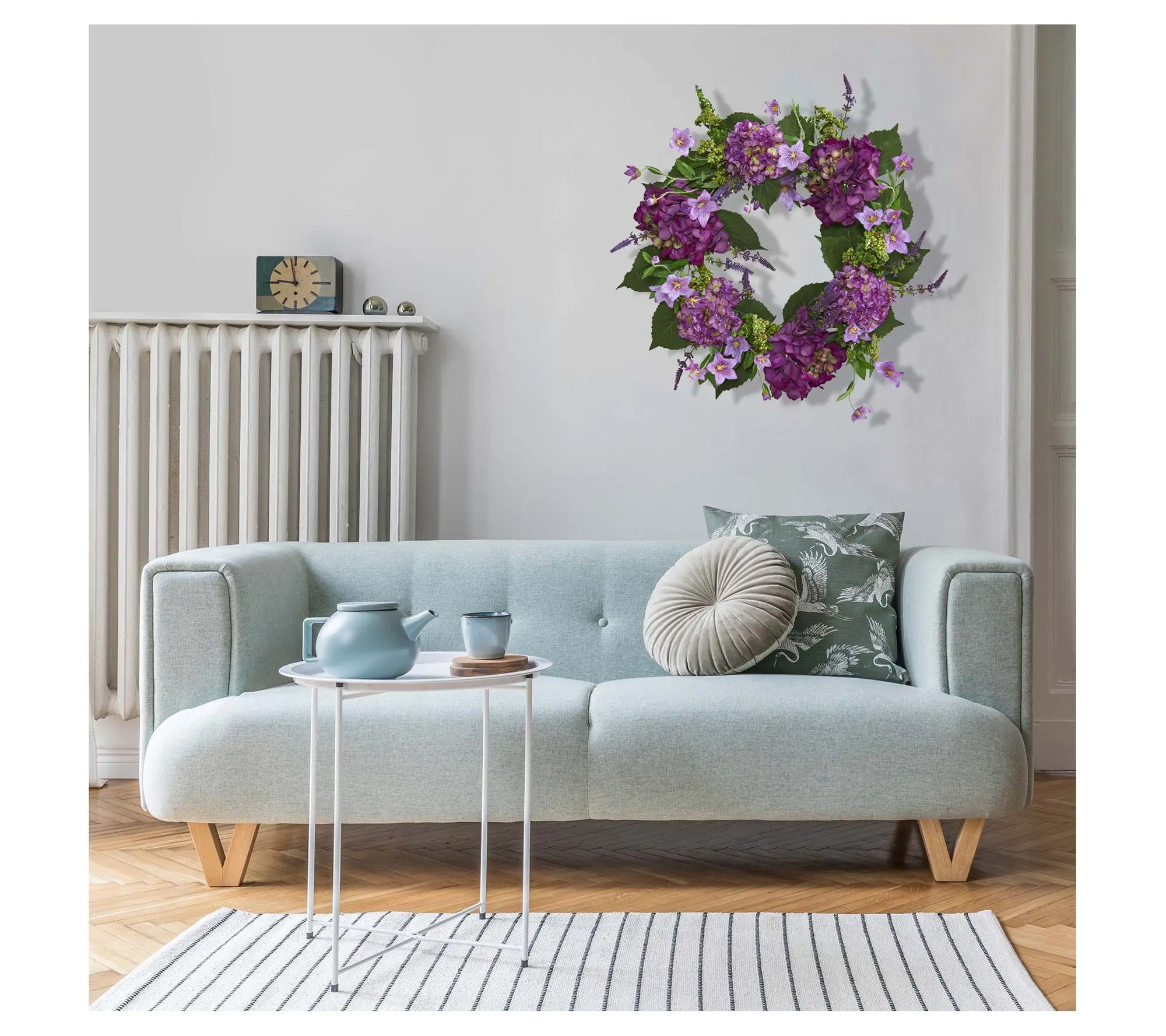 Nearly Natural 24" Hydrangea Wreath Nearly Natural 24" Hydrangea Wreath