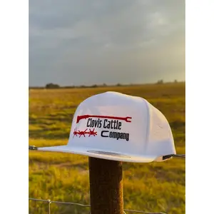 "Hot Shot" Hat 6006 White and Black