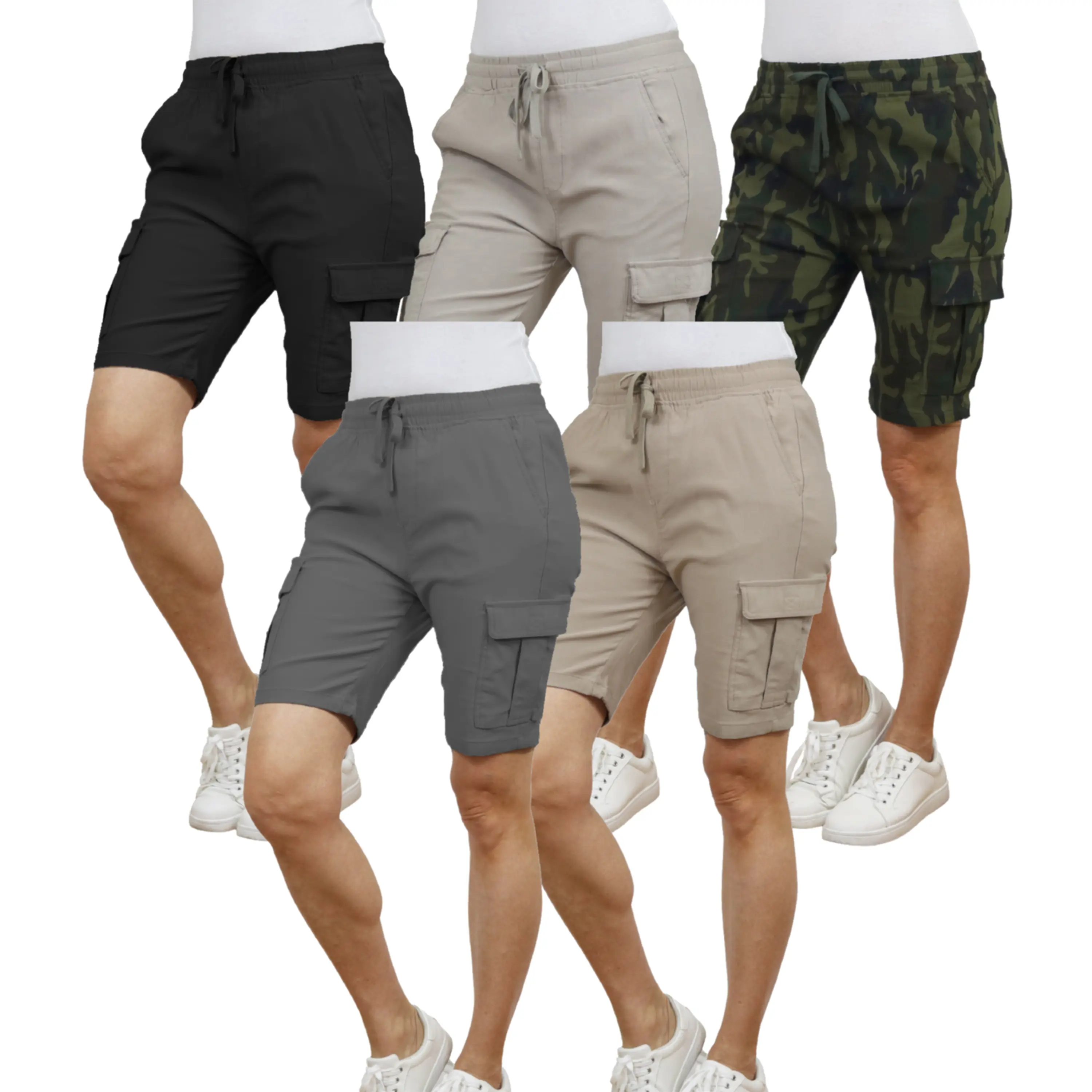 Black & Stone & Woodland & Grey & Khaki