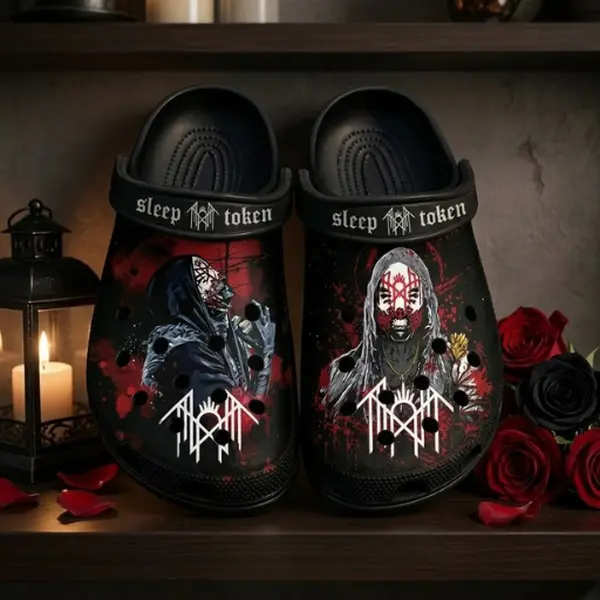 (No Box) Sleep 3D Clogs, Cozy Dream Theme Slip On Shoes, Lightweight Casual Footwear
