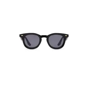 AIRE Aperture Sunglasses in Black & Smoke Mono