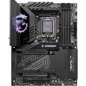 MSI MPG Z890 CARBON Wi-Fi DDR5 LGA 1851 SATA 6Gb/s ATX Gaming Motherboard