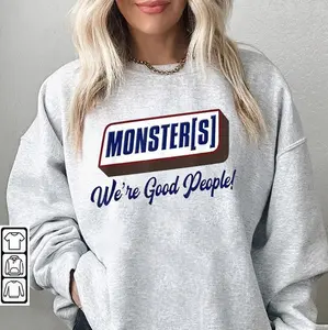 Lyle and Erik Menendez Inspired Unisex Sweatshirt, Monsters, we're good people, 80s Erik & Lyle Tee, True Crime Fan Gift Sweatshirt