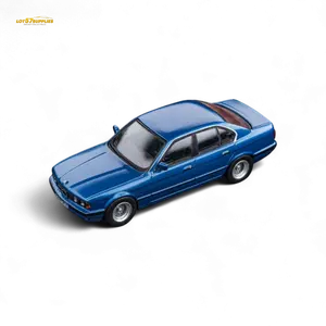 (Pre-Order) DCM BMW E34 5-Series Sedan Avis Metallic Blue 1:64