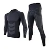 Men's Long Sleeve Compression Top & Tight Leggings Set, Base Layer Top & Trousers, Sportswear Activewear Clothing for Indoor Outdoor Wear, Compression Pants, Compression Garment