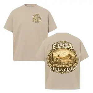 The Ella Fella Club Shirt, Choosin’ Texas Western Graphic Tee, Vintage Cowboy Desert Shirt, Funny Country Lifestyle T-Shirt