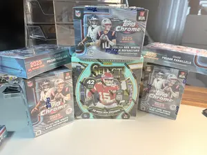 PYT Break #12 Topps Chrome Football - 3 Blasters, 2 Hangers, 1 Select Mega   NO GAMBLING!!!!