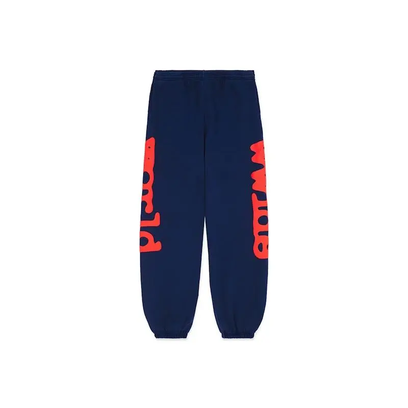 Sp5der Beluga Sweatpants Navy (men) by StockX