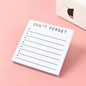 Self-Adhesive Sticky Notes Book, Reminder Learning Memo, Portable Reading Log, Ideal for Planning, Home, and Office Use