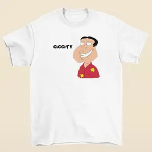 Quagmire Family Guy Vintage Graphic Tee Retro Anime Style Shirt