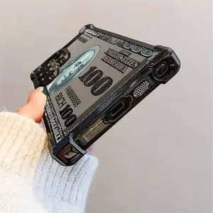 US dollar bills Phone Case for Samsung for galaxy S25 S24 S23 S22 S21 FE Ultra Plus 4G 5G Anti-fall Transparent Soft Back Cover