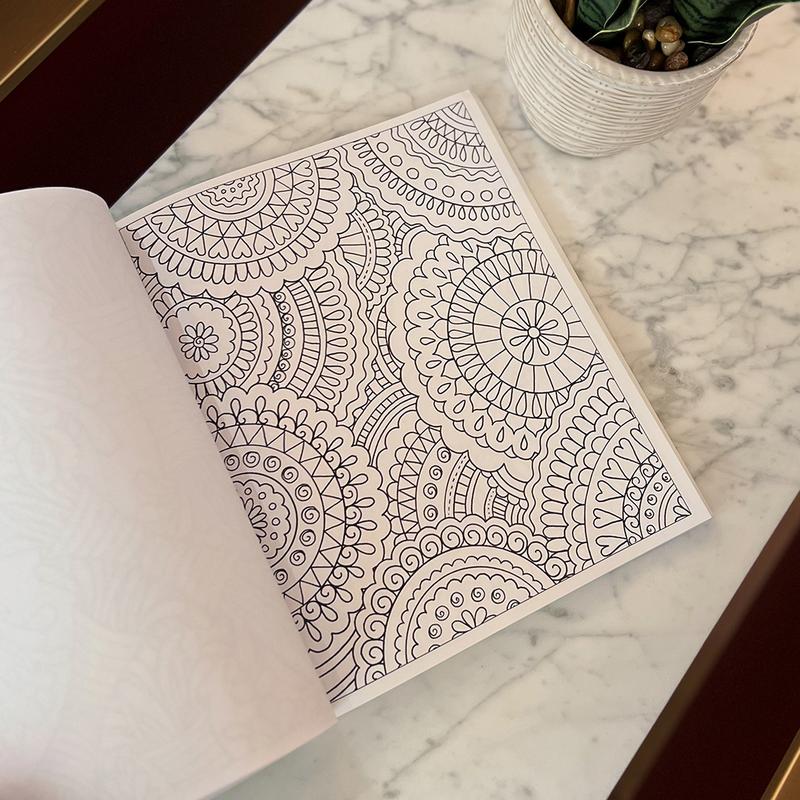 Zendoodle Coloring: Mindful Moments by Deborah Muller (Paperback)