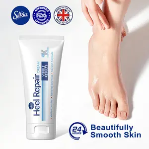 Silkia Heel Repair Cream 25% Urea Vitamin E Foot care cream, anti-crack foot cream, moisturizing, anti-crack, softening and nourishing cream, suitable for dry and cracked feet, removes dead skin and moisturizes dry skin, daily hydration