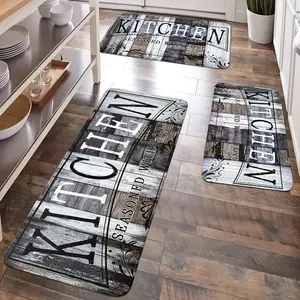 Witch Kitchen Mat Non Slip Halloween Doormat Machine Washable Flannel Indoor Outdoor Home Decor Ultra Comfortable quick drying bathroom mat decorative area rug indoor area