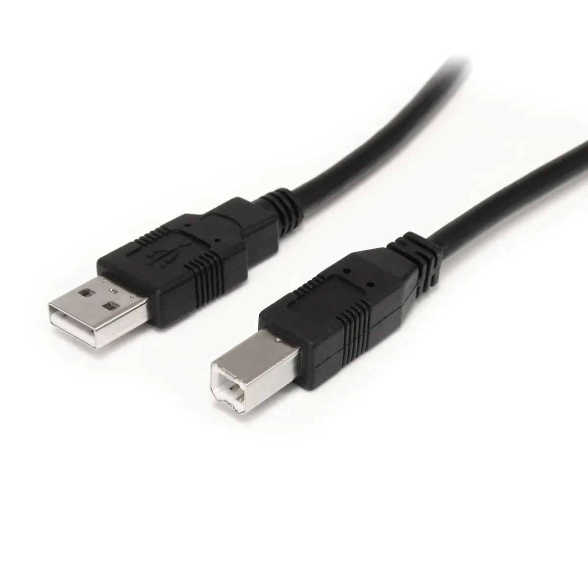 StarTech Active USB 2.0 A to B Cable - 30ft, 28 AWG, Computer Accessories Connector for Electronics Devices
