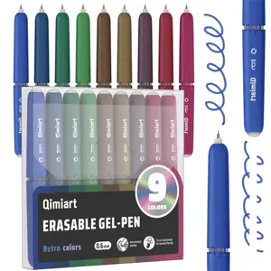 Erasable Gel Pens, 9/45 Colors Rotary Retractable Fine Point Erasable Pens,Vibrant Color Selection,Cute Eggshell Design,Erasable Ink,Make Mistakes Disappear for Drawing Writing Planner and Crossword Puzzles, Doodle Drawing Pen