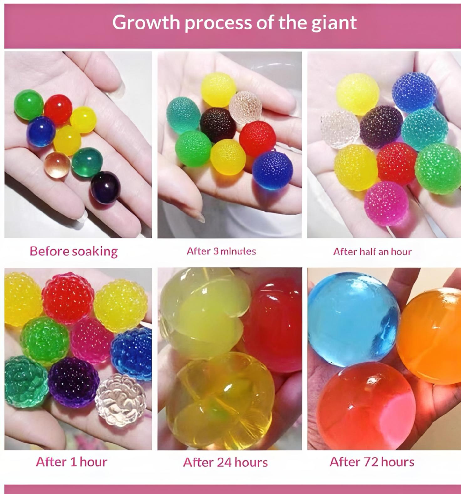 Orbeez Water Beads Sensory Water Beads Grow in Water Toys Water Beads Kit / Orbeez Kit Expanding Water Beads Hydrogel Beads Jelly Beads Orbeez Sensory Play